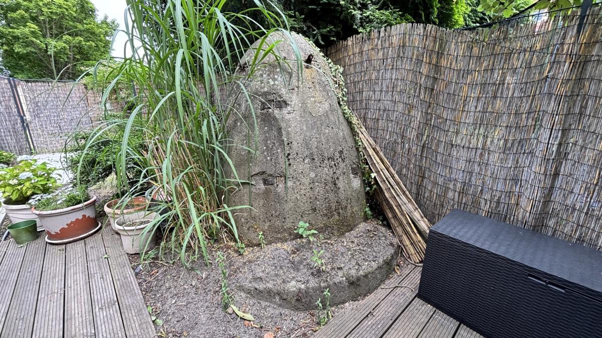 Garten Baudenkmal Einmannsplitterschutzzelle